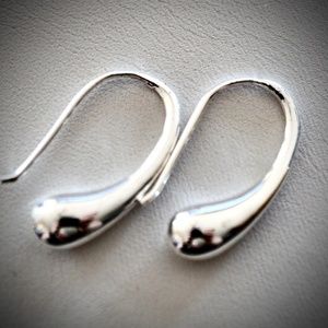 Sterling Silver Teardrop Earrings